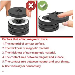 Sterke Zeldzame Aarde Neodymium Magneten Zware Magneten Voor Ambachten Verzonken Gat Magneten Met Schroeven