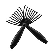 Brosse à cheveux démêlante à coussin d'air en poils de sanglier avec poignée en plastique, petit outil de nettoyage ciblé, vente en gros