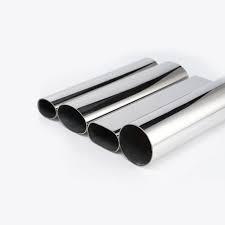 Tubo de acero inoxidable de superficie AB 2B 304 316Ti ASTM Forma de sección ovalada estándar Material de metal ERW doblado soldado sin costuras Serie 300 - Product Image 4