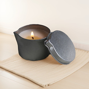 100% huile essentielle de <span class=keywords><strong>Massage</strong></span> chaud extrait de plante naturelle <span class=keywords><strong>Bougie</strong></span> parfum lavande Logo personnalisé métal étain aromathérapie saint valentin - Product Image 5