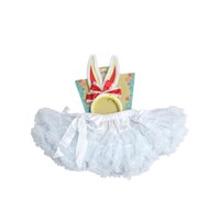 Ensemble de jupe de fête licorne avec bandeau filles princesse paillettes Tutu robe d'été pour enfants fournitures de vacances de Pâques