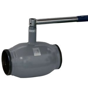 Válvula de Bola de Acero Inoxidable DN500 PN16/25/40 con Operación Manual por Engranaje de Gusano, Totalmente Soldada, con Sello Metálico Duro para Aire/Gas Natural/Vapor - Product Image 5