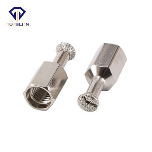 מקדחת יהלום מצופה אלקטרוליטית בעלת קשיות גבוהה, מכונת קידוח אוטומטית לחלוטין עם קידוח כפול מאחור, לאבן, זכוכית וקרמיקה, לשולחן עבודה. - Product Image 1