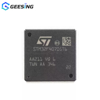 Microcontrolador de Alto Rendimiento Geesing ARM Cortex-M4 de 32 bits con FPU y DSP, 1MB, Interfaz de Cámara DCMI, Chip STM32F407IGT6