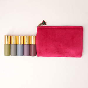 Nhà Máy Ban Đầu 5Ml Morandi Màu Thủy Tinh Tinh Dầu Con Lăn Chai Matte Cho Bóng Đầu Chai Nước Hoa Với Bơm Phun Con Dấu - Product Image 6