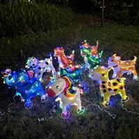 Ballons 3D Lumineux en Forme d'Animaux Mignons pour Décoration d'Anniversaire d'Enfants et Aménagement de Scène de Fête