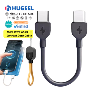 Dây Buộc Di Động Ngắn 16Cm Pd 65W Nhanh Chóng Sạc USB-C Để Loại C Ngân Hàng Điện Ngân Hàng Ngắn Sạc Cáp Cho Điện Thoại Di Động - Product Image 1