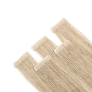 K.SWIGS 100% Vietnamese Hair Friendly PU Seamless Tape Hair Extensions 100% Human Hair Invisible Weft Can Be <b>Restyled</b> Freely - Product Image 1