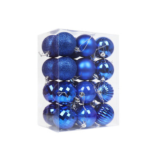 Guirnalda Navideña Dorada, Adornos de Bolas de Navidad, Decoraciones para Árboles de Navidad, 6 cm, 34 Piezas, Bolas de Plástico - Product Image 5