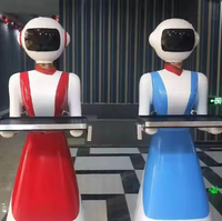 Robot de service de restauration intelligent ONA Cobot Navigation autonome et livraison intelligente pour l'usine et le service de restauration