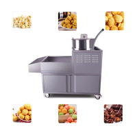 Machine à pop-corn moyenne Équipement de production de pop-corn automatisé Petite machine à pop-corn à haut rendement pour différentes saveurs