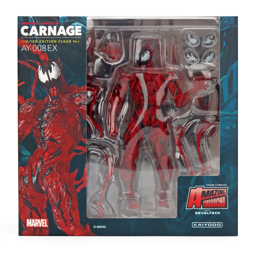 Yamaguchi-style Venom Carnage Slaughter Model Action Figure