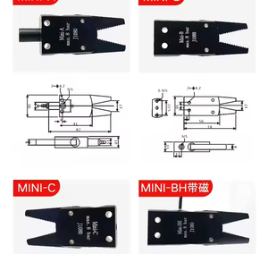 <b>MINI</b> Gripper Pneumatic <b>Mini</b> Fixture J1080 Manipulator Accessories Mechanical Fixture Water Spout Clip for Industrial <b>Robots</b> - Product Image 6