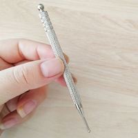 Stylo de massage en acier inoxydable pour la thérapie par l'acupuncture, stylo pour points auriculaires