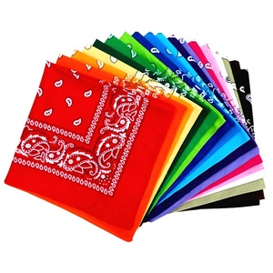 Sciarpa da <span class=keywords><strong>donna</strong></span> stampata all'ingrosso in <span class=keywords><strong>cotone</strong></span> di seta sciarpa quadrata <span class=keywords><strong>Bandana</strong></span> - Product Image 1