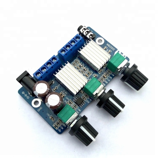 2.1 channel super bass 12V audio power amplifier board digital class D amplifier super TDA2030A