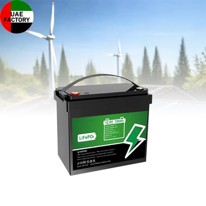 Batterie au lithium-ion à cycle profond 100Ah 200Ah 12V 24V Protection IP65 avec connexion au réseau hybride pour voiturettes de golf - Product Image 1