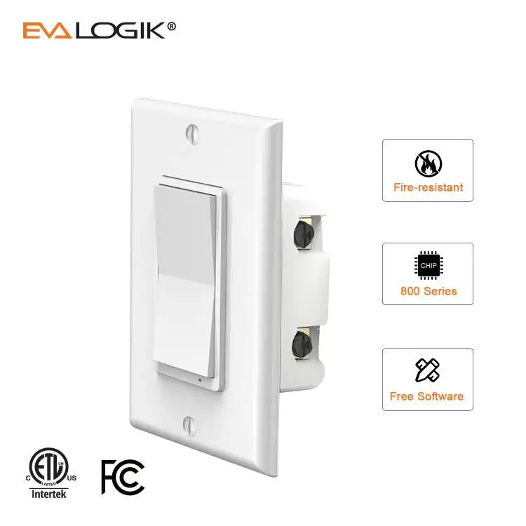 High Quality US Type Wireless Wifi Smart Switch 3 Way Home Automation Light Switch Electrical Wall Push On Smart Light Switch