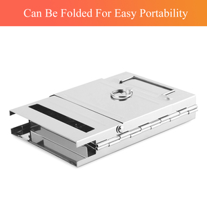 G34 <strong>Small</strong> Iron Charcoal BBQ Grill Stove Wholesale Folding Design High Quality for <strong>Barbeque</strong> Cooking Essential BBQ Tools - Product Image 5