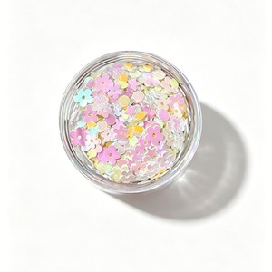 Glitter Liquido a Forma di Fiore, Fiocchi Irregolari in PET per Nail Art, Decorazioni Fai-da-Te e Artigianato - Product Image 3