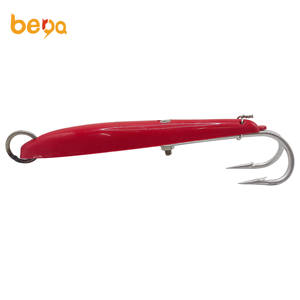 Hameçon double en plastique, hameçon en forme d'arc, plaque en plastique, leurre bionique, hameçon en forme d'arc, hameçons de pêche en eau profonde, jig pour <span class=keywords><strong>thon</strong></span>, mouche - Product Image 2