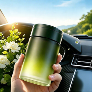 Désodorisant de voiture en plastique solide longue durée, parfum premium, sans électricité, design moderne pour l'habitacle automobile - Product Image 2