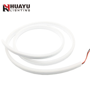 Dome LED neon 10x22mm yüksek kalite yeni silikon LED Neon tüp Neon LED şerit ışık - Product Image 5