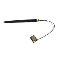 Câble de rallonge d'antenne WIFI 2dBi Gain Antenne tige noire externe vers antenne WIFI IPEX