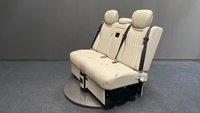 2024 nuevo modelo inteligente controlado por pantalla táctil multifunción sofá cama cajón personalizable asiento de coche de cuero de aviación