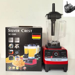 Mixeur multifonctionnel 8-en-1 de 4 L pour la maison, le commerce, le magasin : broyeur à glace, hachoir à viande, presse-fruits et légumes, et machine à smoothies - Product Image 5