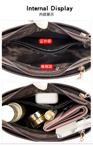 Fashion New Designer Crossbody Bags High Quality PU Leather Shoulder Messenger Bag Casual <b>Totes</b> Luxury Women Handbags and Purses - Product Image 6