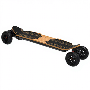 Patineta Eléctrica <span class=keywords><strong>Kite</strong></span> Bamboo Hurricane 7000W con Doble Transmisión por Correa, 52 km/h, Todoterreno, Longboard, 60 km de Autonomía, 50.4V 864Wh - Product Image 1