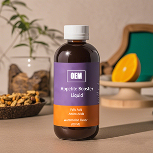 OEM/ODM อาหารเสริมเพิ่มน้ำหนักความอยากอาหารที่มีฉลากส่วนตัวพร้อมวิตามิน B กรดโฟลิกเหล็กสังกะสีกรดอะมิโน - Product Image 2