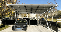 Structure solaire pour carport, supports de carport personnalisés, système solaire, système de montage d'énergie solaire, panneau de carport photovoltaïque