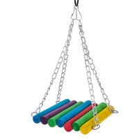 Jouets d'entraînement à mâcher pour oiseaux de compagnie, petit perroquet, hamac suspendu, échelle d'escalade pour perroquet, fournitures pour animaux de compagnie