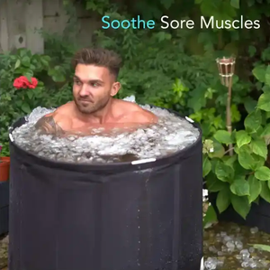 Baignoire <span class=keywords><strong>pliable</strong></span> portable pour adultes, spa en tissu de nylon épais et baignoire à glace, conception autoportante - Product Image 3
