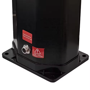KANGRUN 35L Ecológico alta calidad UV resistencia PVC portátil WPC <span class=keywords><strong>base</strong></span> de <span class=keywords><strong>ducha</strong></span> negro redondo <span class=keywords><strong>ducha</strong></span> de jardín al aire libre <span class=keywords><strong>ducha</strong></span> <span class=keywords><strong>solar</strong></span> - Product Image 6