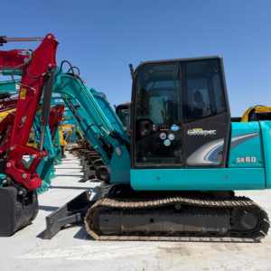 Excavatrice KOBELCO SK60 d'occasion en bon état, performance stable, fonctionnement fluide, forte force de creusement, godet standard - Product Image 4