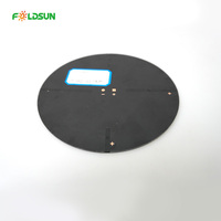 Panneau solaire PERC FOLDSUN haute efficacité 22,7 % 140 mm, fontaine flottante, protection UV, lamination PET, silicium monocristallin