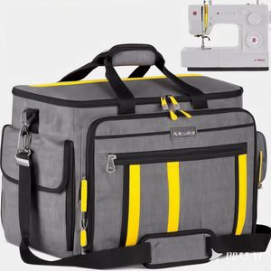 BSCI Factory Padding <b>Sewing</b> Machine Tote Carrying <b>Bag</b> Universal Travel <b>Sewing</b> Machine <b>Bag</b> - Product Image 1