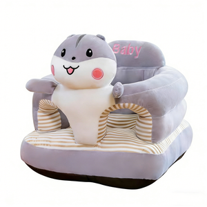 Asiento de aprendizaje personalizado para hamster bebé, sofá de peluche para hamster bebé, silla de apoyo para sentarse para bebés, asiento de peluche para hamster bebé - Product Image 1