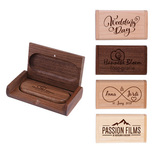 Chiavetta USB <span class=keywords><strong>2</strong></span> in 1 in Legno OTG <span class=keywords><strong>2</strong></span>.0 con Logo Personalizzato, 4GB 8GB 16GB 32GB Tipo C, Memoria USB 3.0 64GB con Confezione, Pen Drive 128GB - Product Image 4