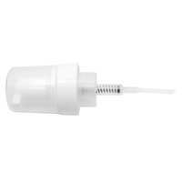 PET — bouteille en plastique blanc, pour distributeur de savon à main, mousse, de 43mm, 120ml, 10 pièces