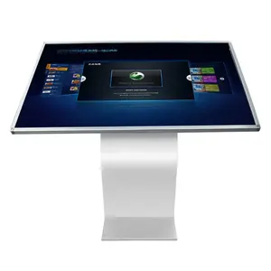 32 Inch Full Hd Lcd Floor-standing Indoor Smart Interactive Touch Screen Digital Signage And Display Information Kiosks