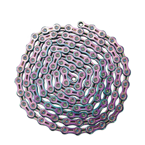 <span class=keywords><strong>Cadena</strong></span> de Bicicleta de Montaña WAKE <span class=keywords><strong>MTB</strong></span>, 11 Velocidades, 116 Eslabones, 1/2x11/128'', Colorida, Antipolvo - Product Image 1