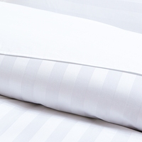 Vente en gros de linge de lit de luxe pour hôtel de Dubaï parure de lit en coton égyptien à rayures en satin parure de draps de lit housse de couette 100% coton