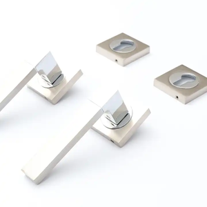 Poignée de levier de <span class=keywords><strong>porte</strong></span> intérieure de sécurité européenne de prix usine pour les portes en bois - Product Image 3