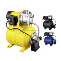 Pompa Jet taman, pompa Jet taman otomatis bertekanan 1,25hp 1000W sistem Sprinkler irigasi baja tahan karat pompa Transfer air dengan tangki 19L