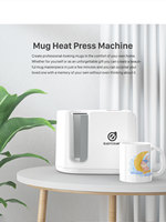 MHP1 Avant Numérique Électrique Artisanat Tasse Sublimation Impression tasse Presse à Chaud Machine pour crémique tasse, bouteille, tasse d'impression
