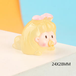 Accessoires en résine de haute qualité, série Nini, fille de fête, bricolage, micro-paysage, époxy, caoutchouc, jouet, ornement, JC F-0724-16 - Product Image 6